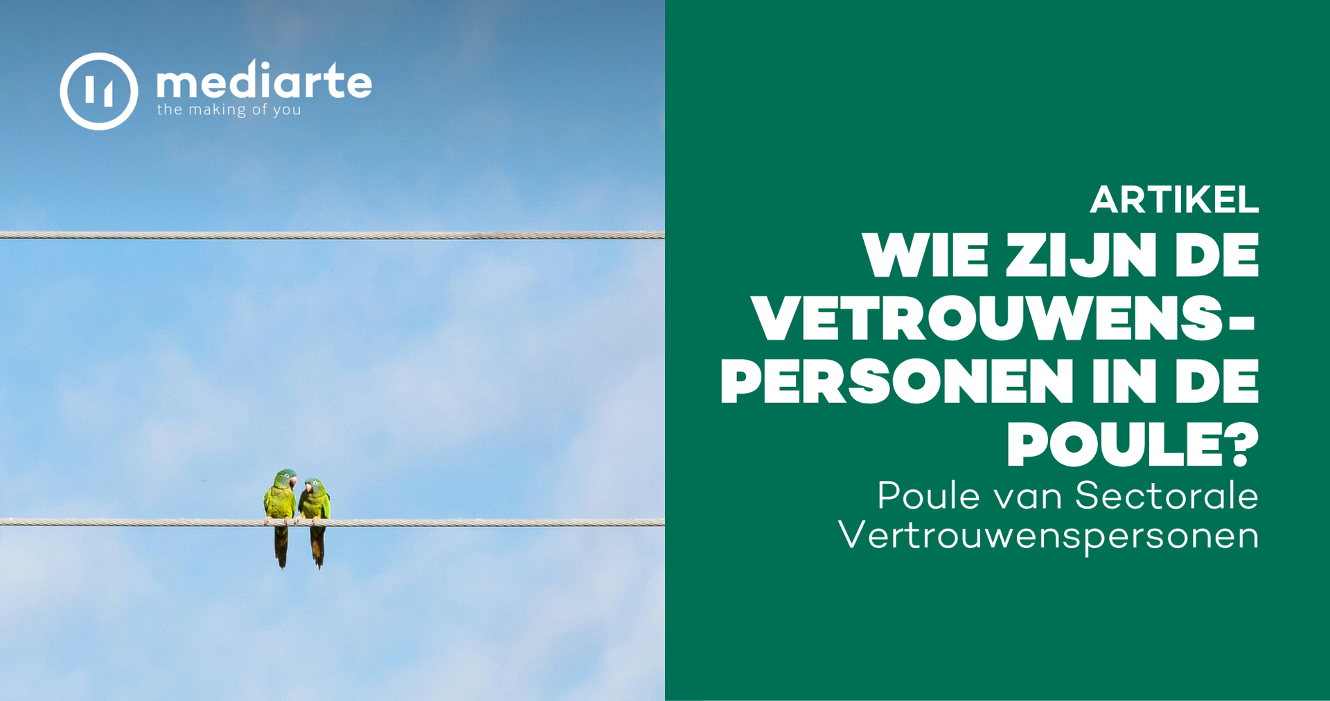 Poule "Wie zijn de vertrouwenspersonen in de poule?"