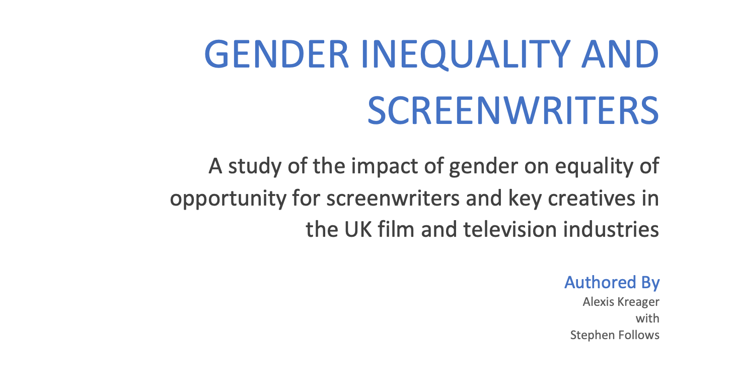 Genderongelijkheid en Screenwriters Image