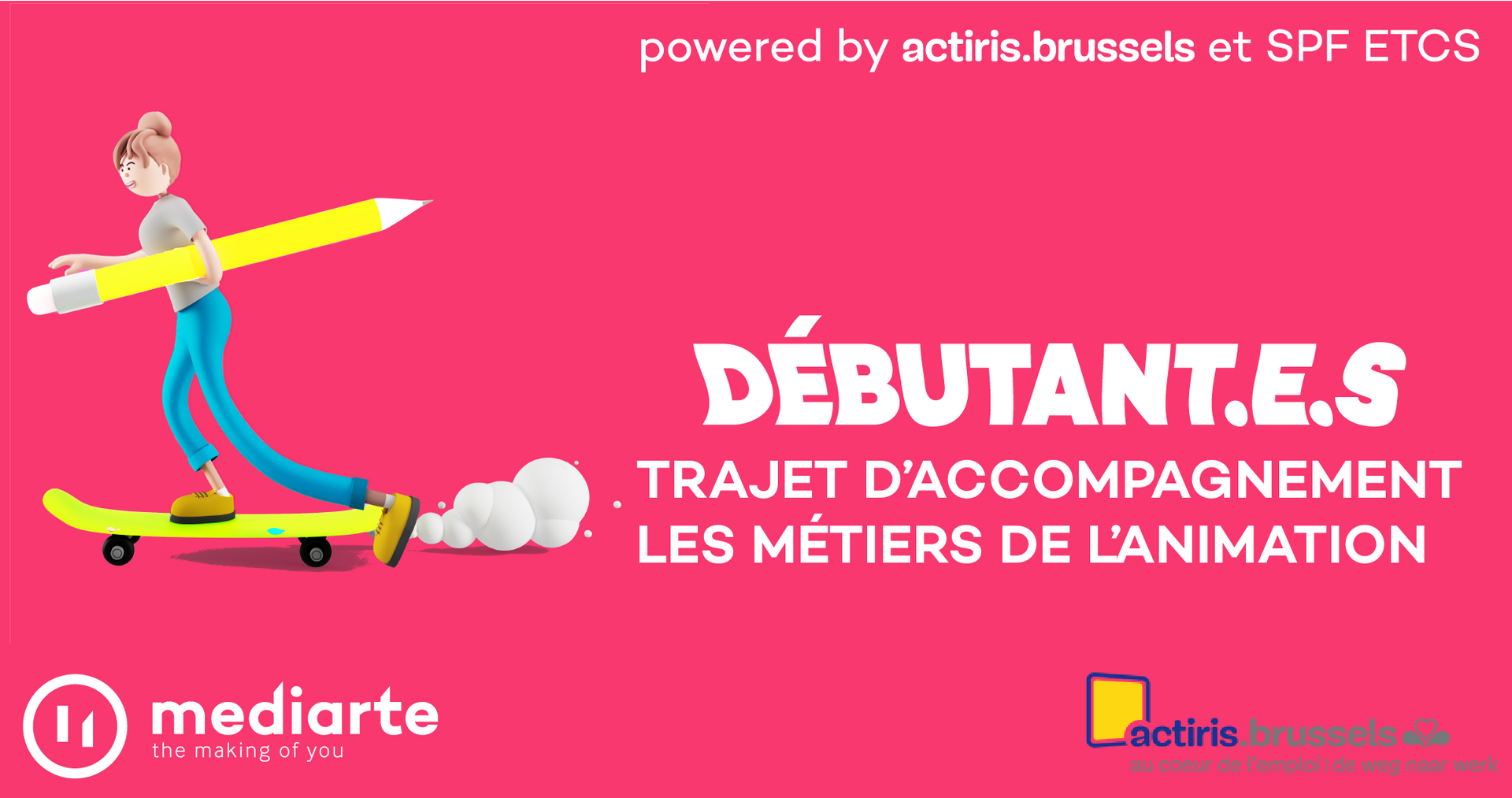 Trajet Debutant.e.s : Les métiers de l'animation 