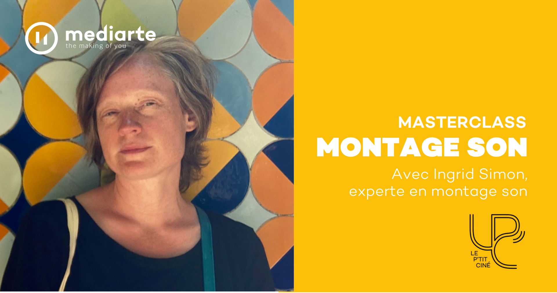 Masterclass : le montage son avec Ingrid Simon