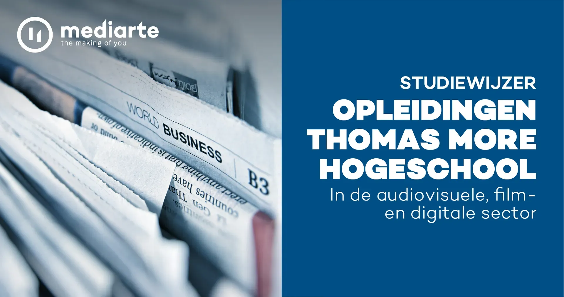 Thomas More Hogeschool: opleidingen en toelatingsvoorwaarden 2025-2026