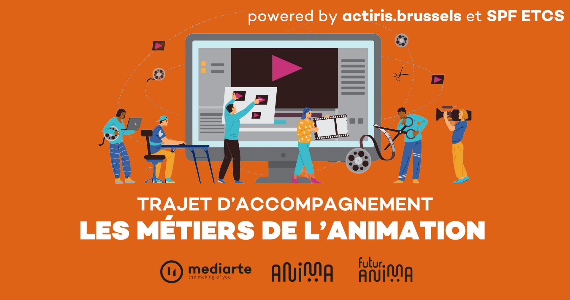 Trajet débutant·e·s : Les métiers de l'animation