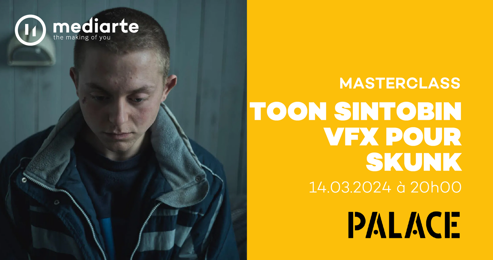 Replay - Masterclass - Toon Sintobin - VFX sur le film SKUNK