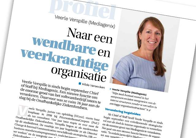 Naar een wendbare en veerkrachtige organisatie