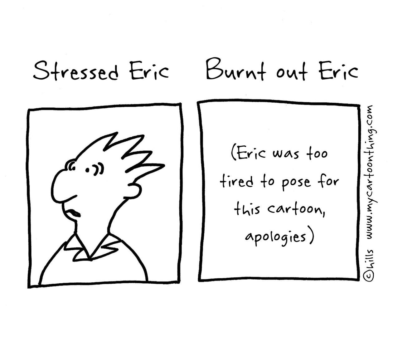 Stressed Eric 