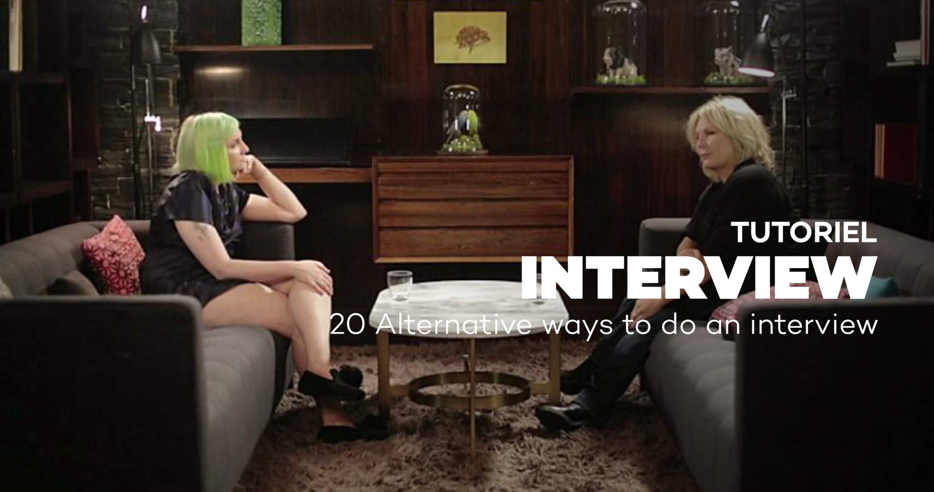 20 ALTERNATIVE WAYS TO DO AN INTERVIEW